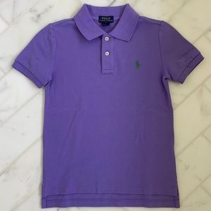 Purple Polo Ralph Lauren shirt - size 7
